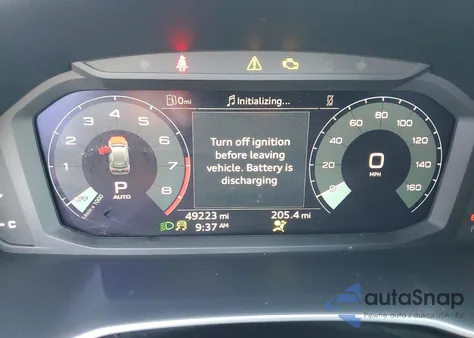 2023 Audi Q3 Premium Plus S Line 45 z USA, uszkodzony, nr VIN WA1EECF36P1034372